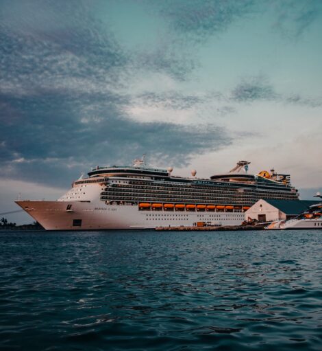 A photo of a Royal Caribbean cruise ship