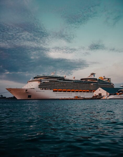 A photo of a Royal Caribbean cruise ship